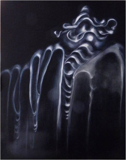 Still Life Three 2012. 96 x 122 cm. Oil on board