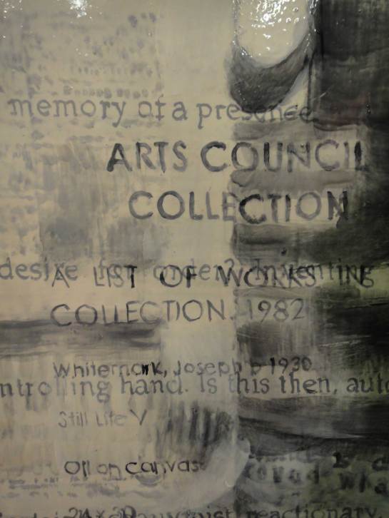 Whitemark Series, Work in Progress No.3, August 2011 (Close Up)